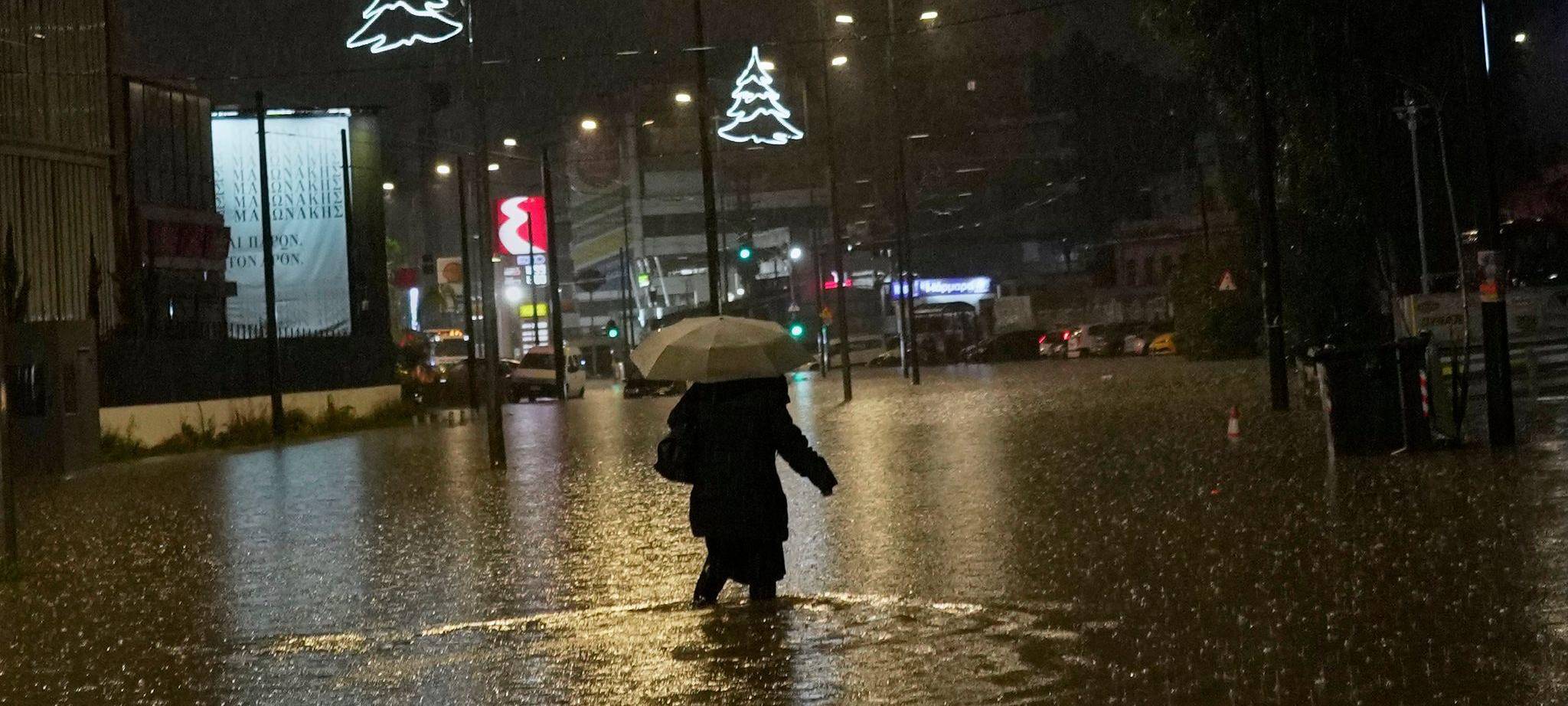 Unwetter in Griechenland