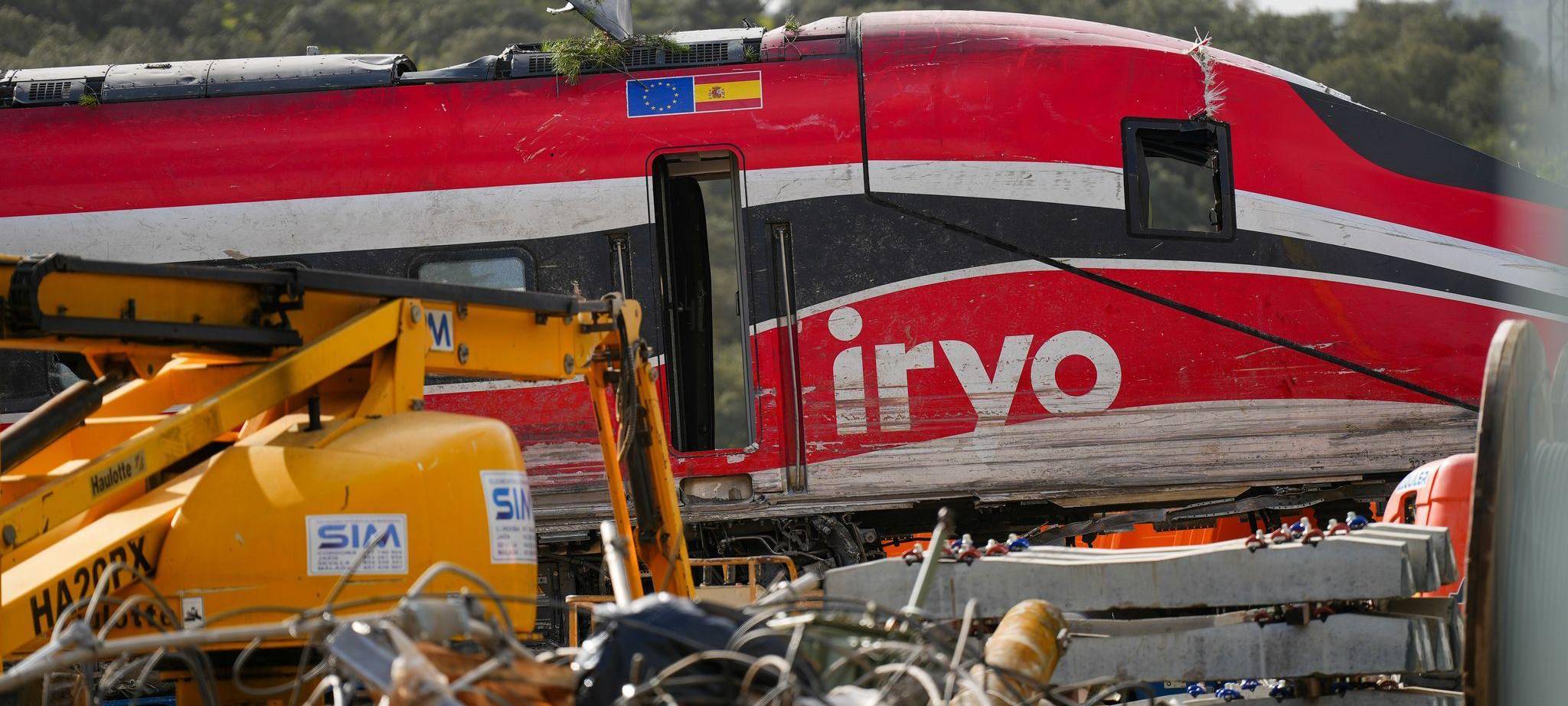 Arbeiten nach Zugunglück in Spanien werden fortgesetzt