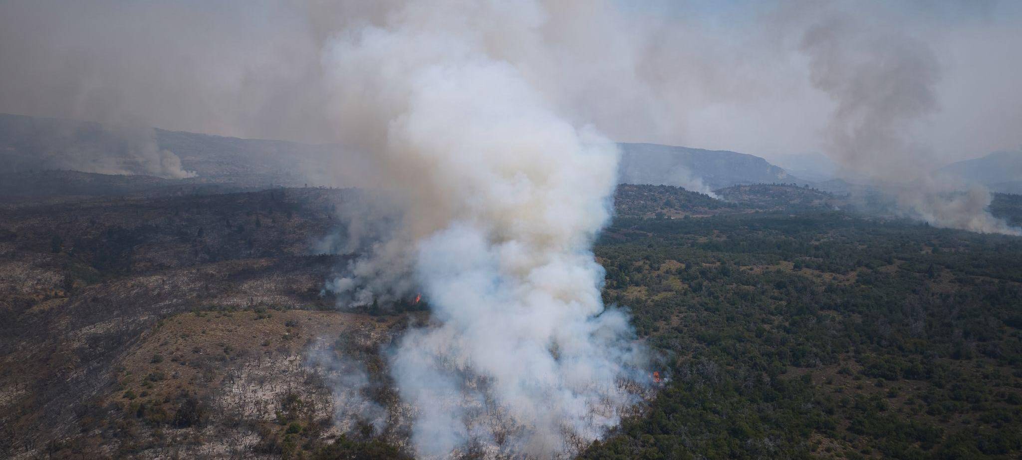 Waldbrände in Argentinien