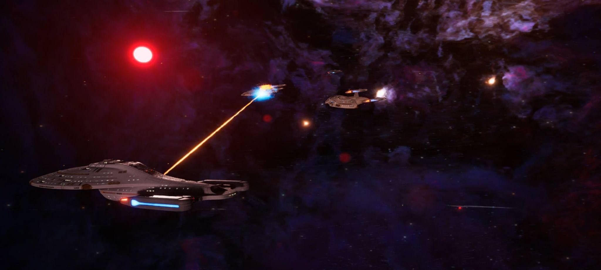 Screenshot vom Spiel «Star Trek: Voyager - Across the Unknown»