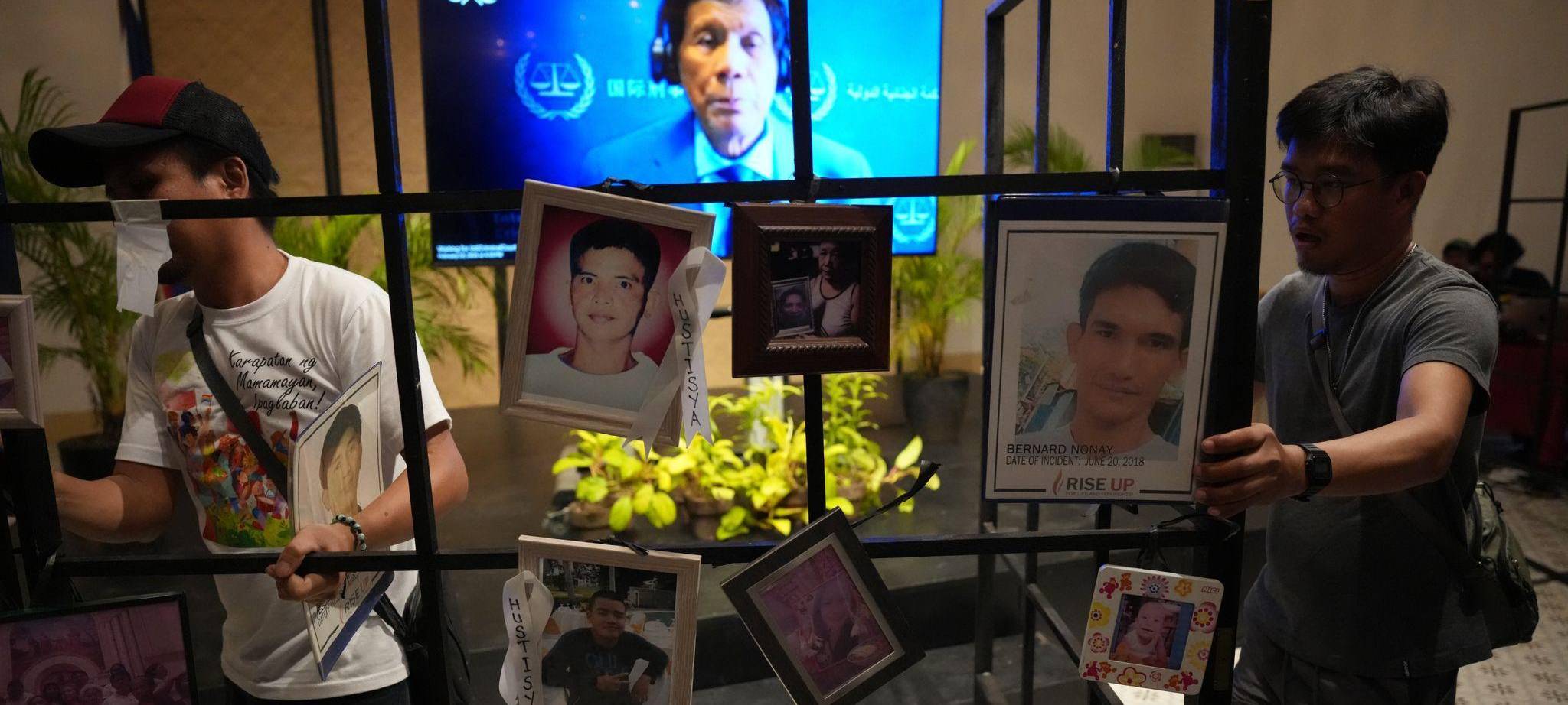 Anhörung von Ex-Präsident Duterte vor Weltstrafgericht