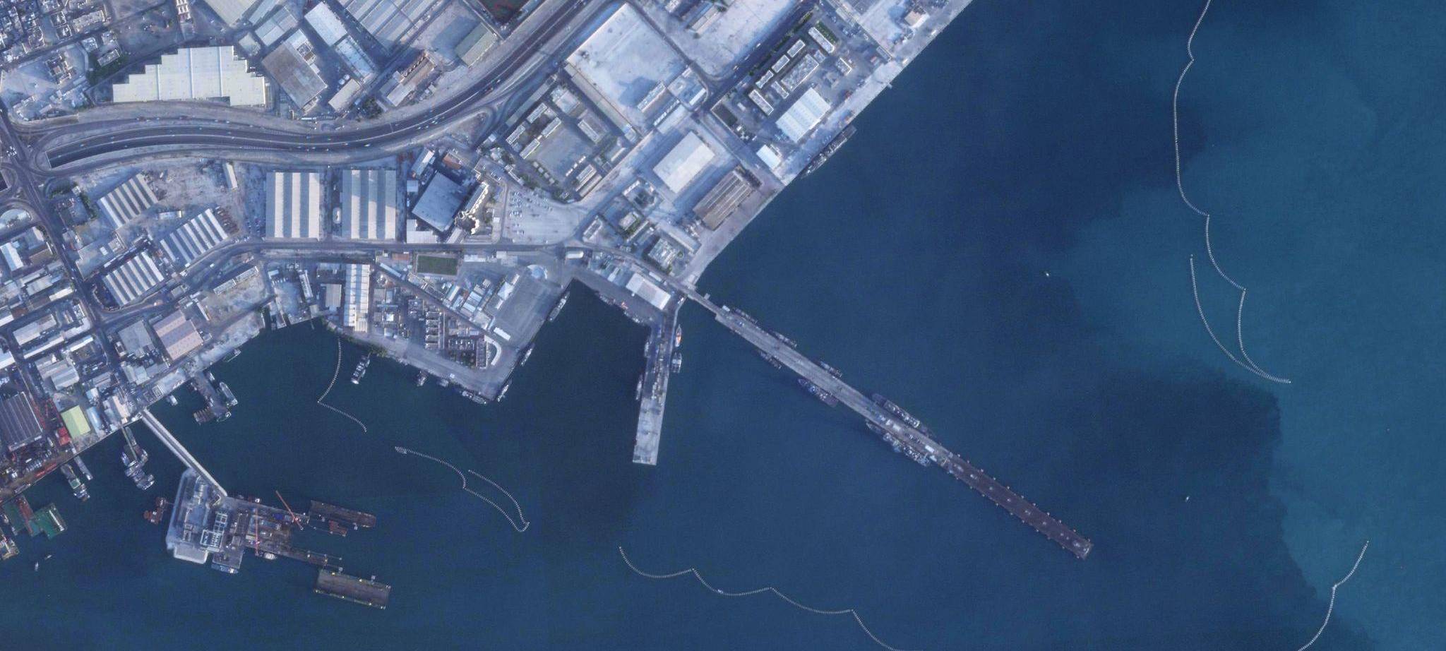 Lage im Iran - Hauptquartier der Flotte der US-Marine in Bahrain