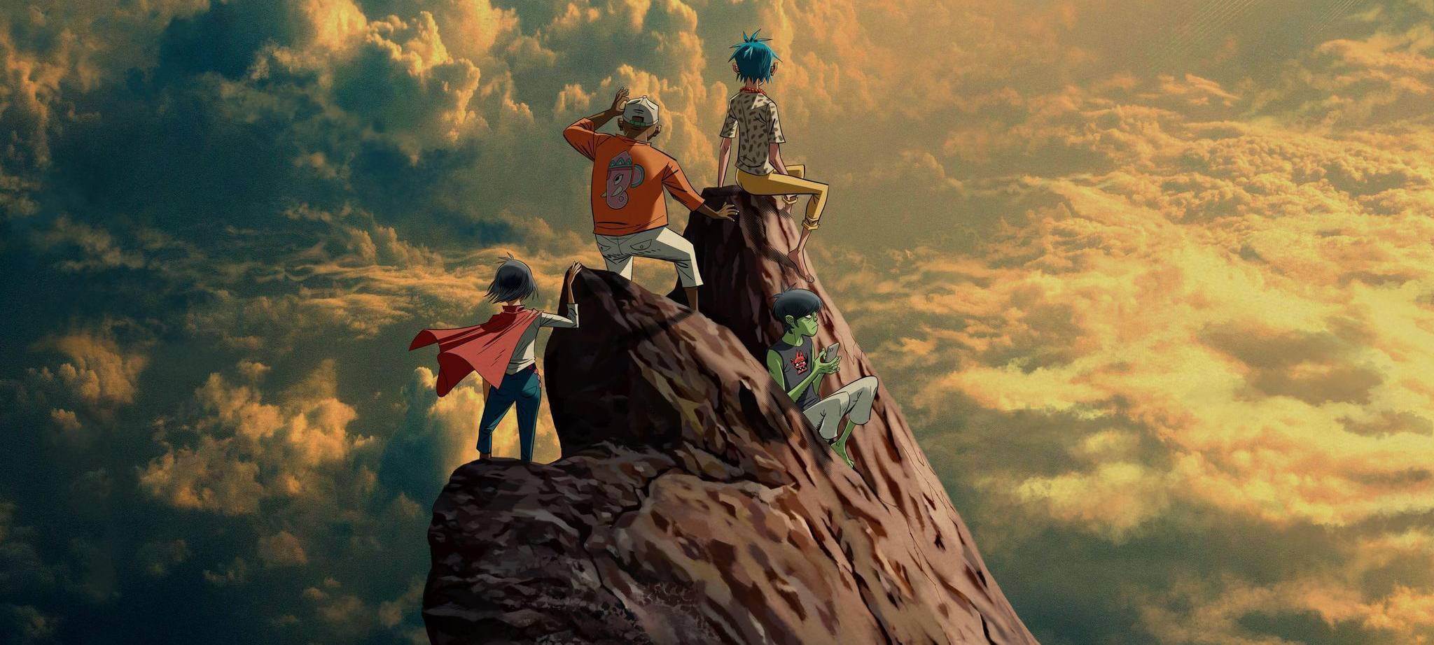 Gorillaz kündigen starbesetztes Album in fünf Sprachen an