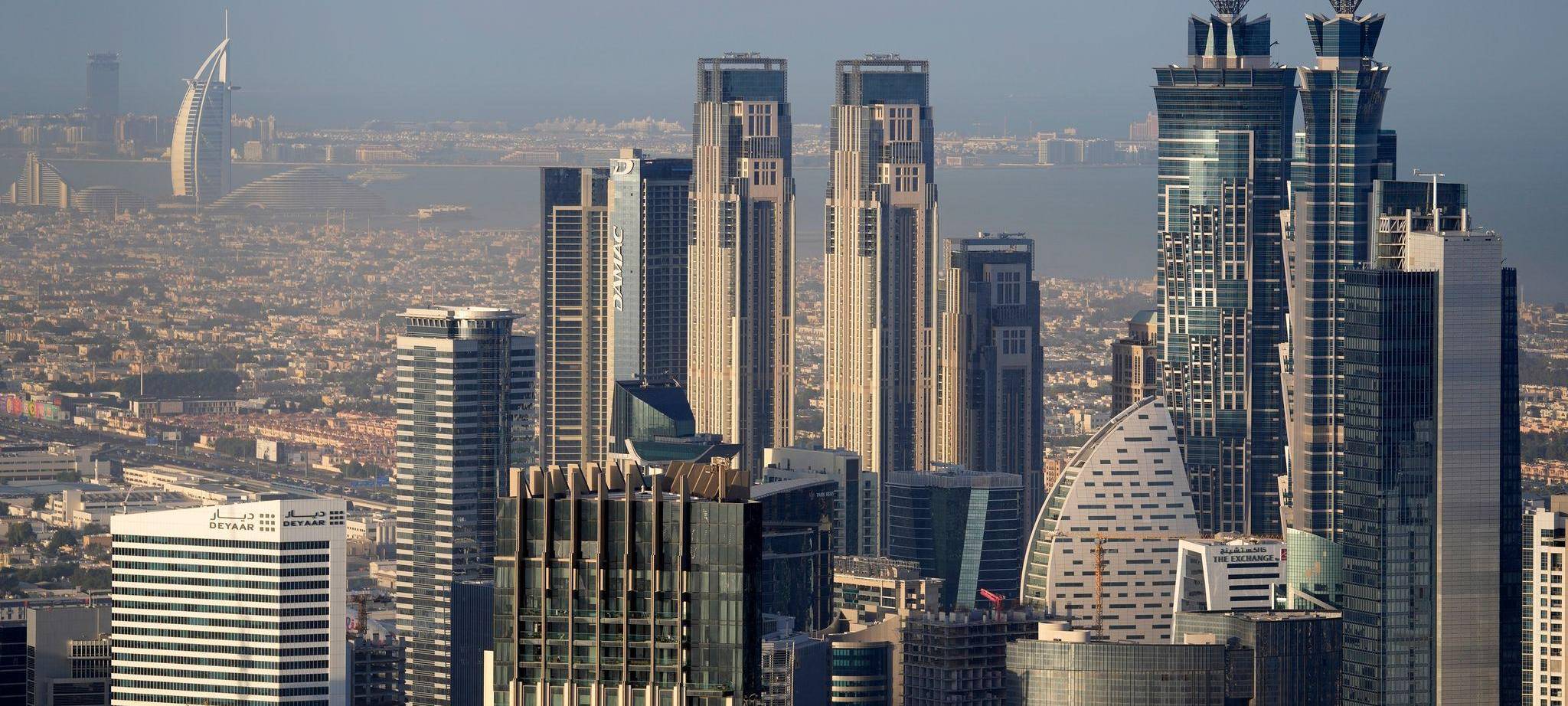 Die Skyline von Dubai