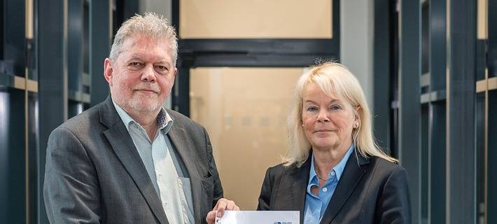 Polizeipräsidentin Friederike Zurhausen und der Leitende Polizeidirektor Jürgen Häusler stellen den Kriminalitätsbericht 2025 vor.