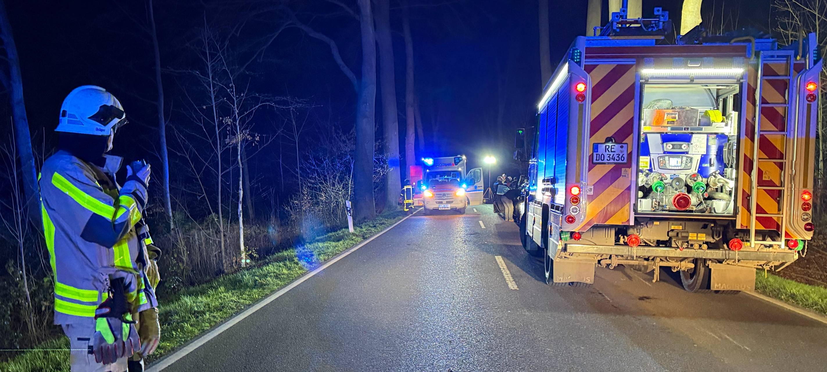 Dorsten: Motorradfahrer kollidiert mit Reh