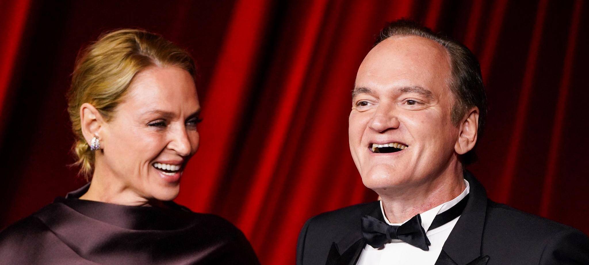 Uma Thurman und Quentin Tarantino