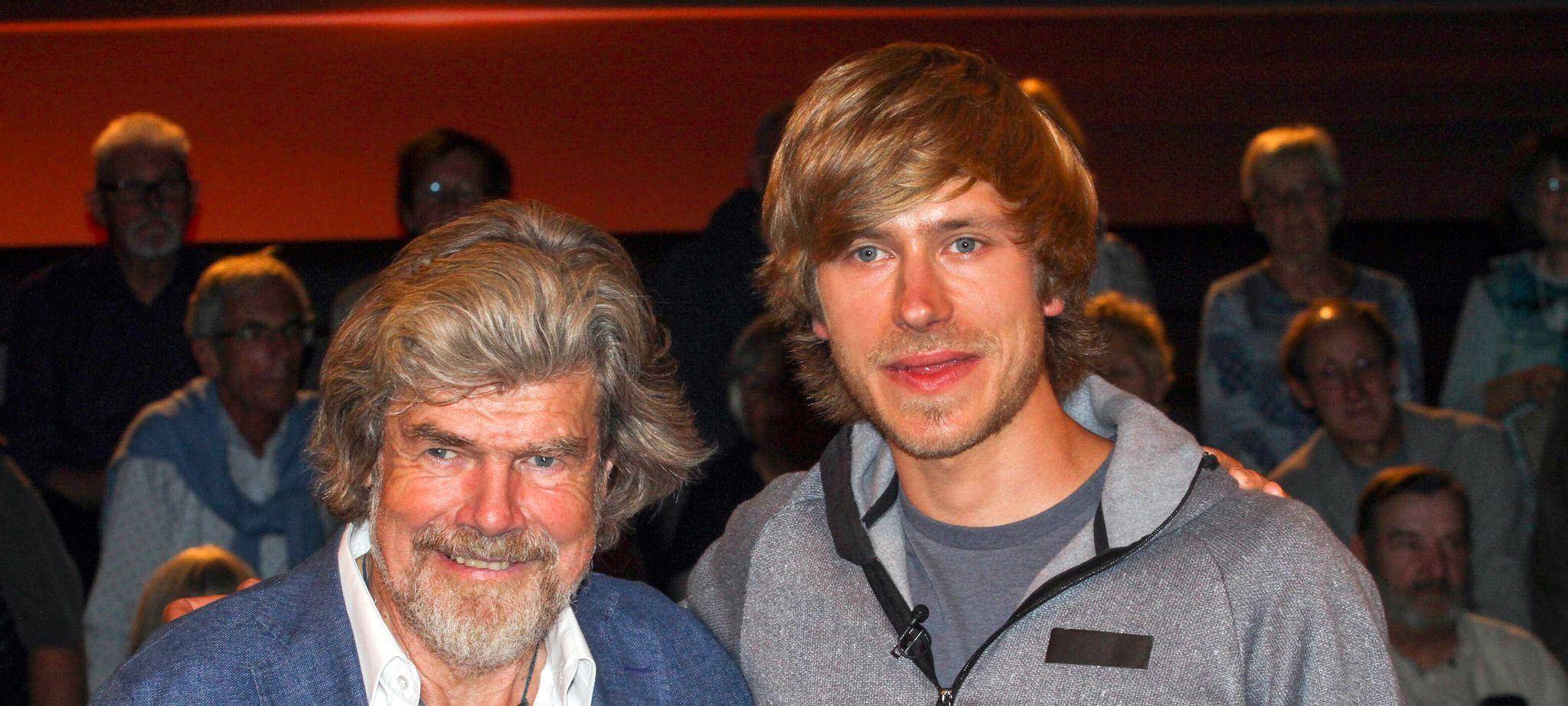 Reinhold Messner und Sohn Simon