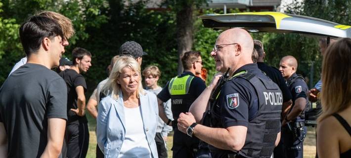 Ansprechbar am 16.07.2026 in Datteln. Foto: Polizei Recklinghausen/ C. Seidel