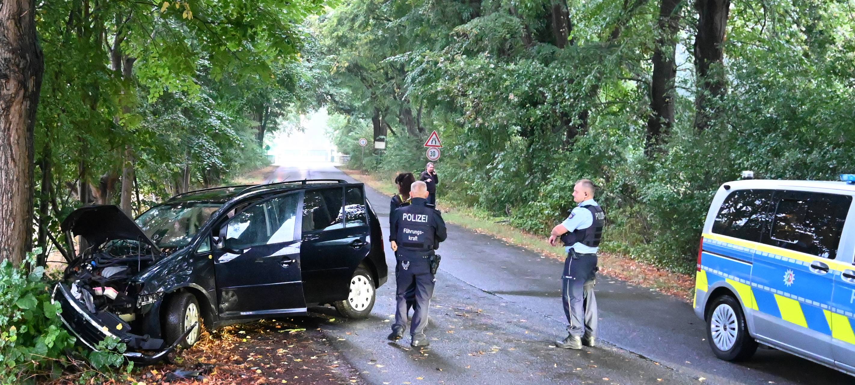 Dorsten: Unfall nach Flucht am Munitionsdepot