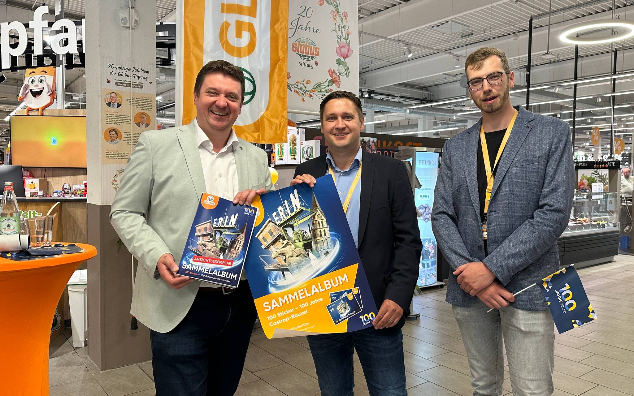 Zum 100. Stadtjubiläum bekommt die Stadt Castrop-Rauxel ein eigenes Stickeralbum.
