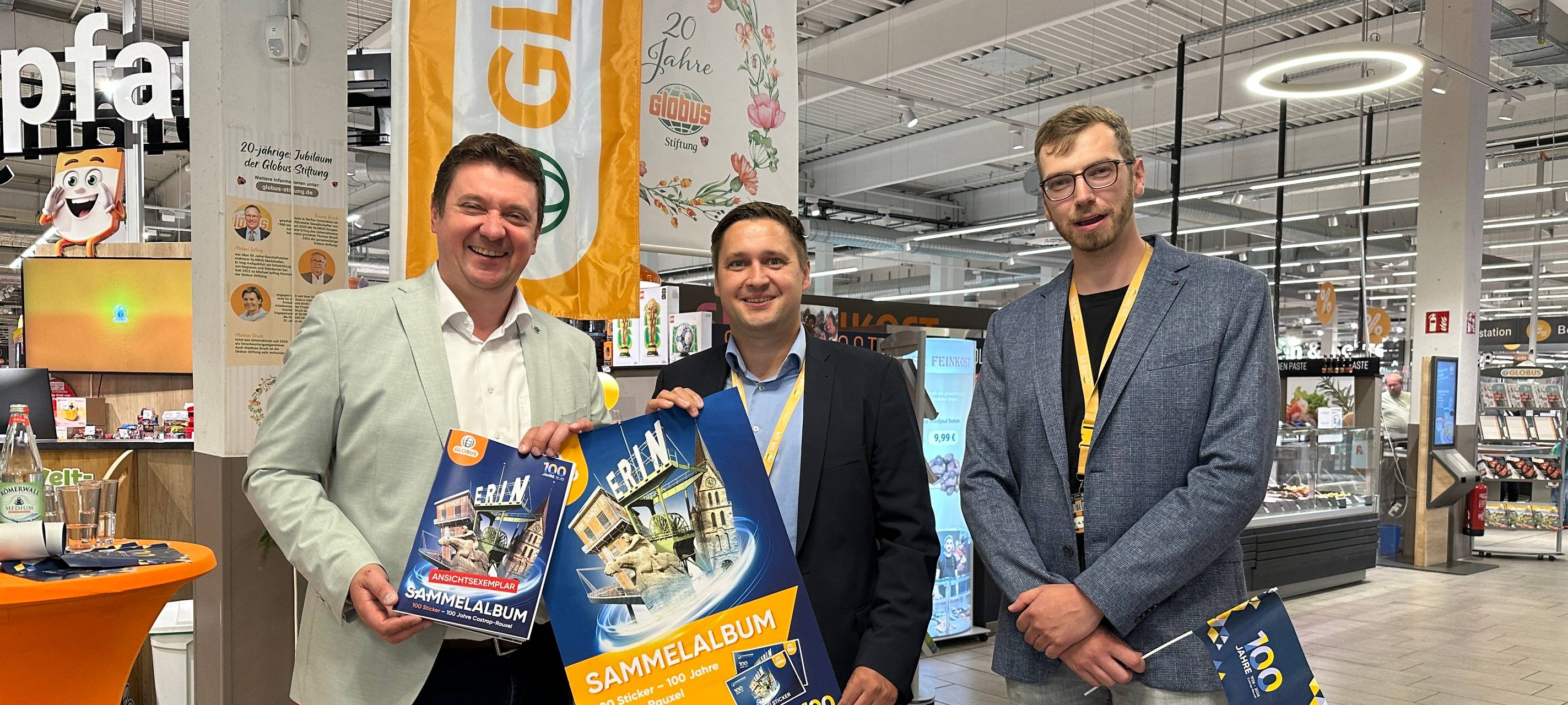 Zum 100. Stadtjubiläum bekommt die Stadt Castrop-Rauxel ein eigenes Stickeralbum.