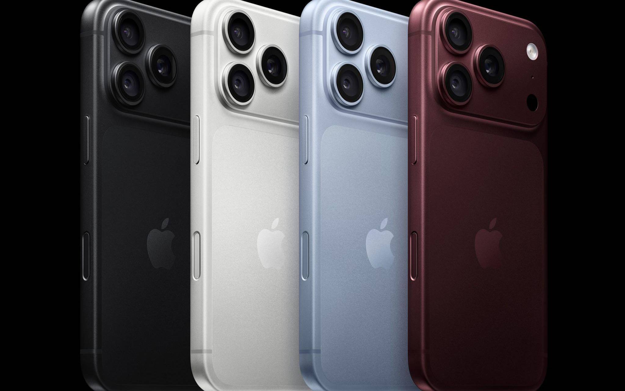 Apple iPhone 18 Pro in vier Farben