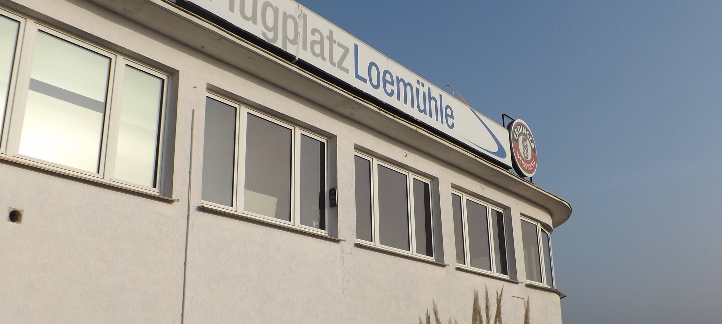 Helikopterabsturz am Flugplatzplatz Loemühle