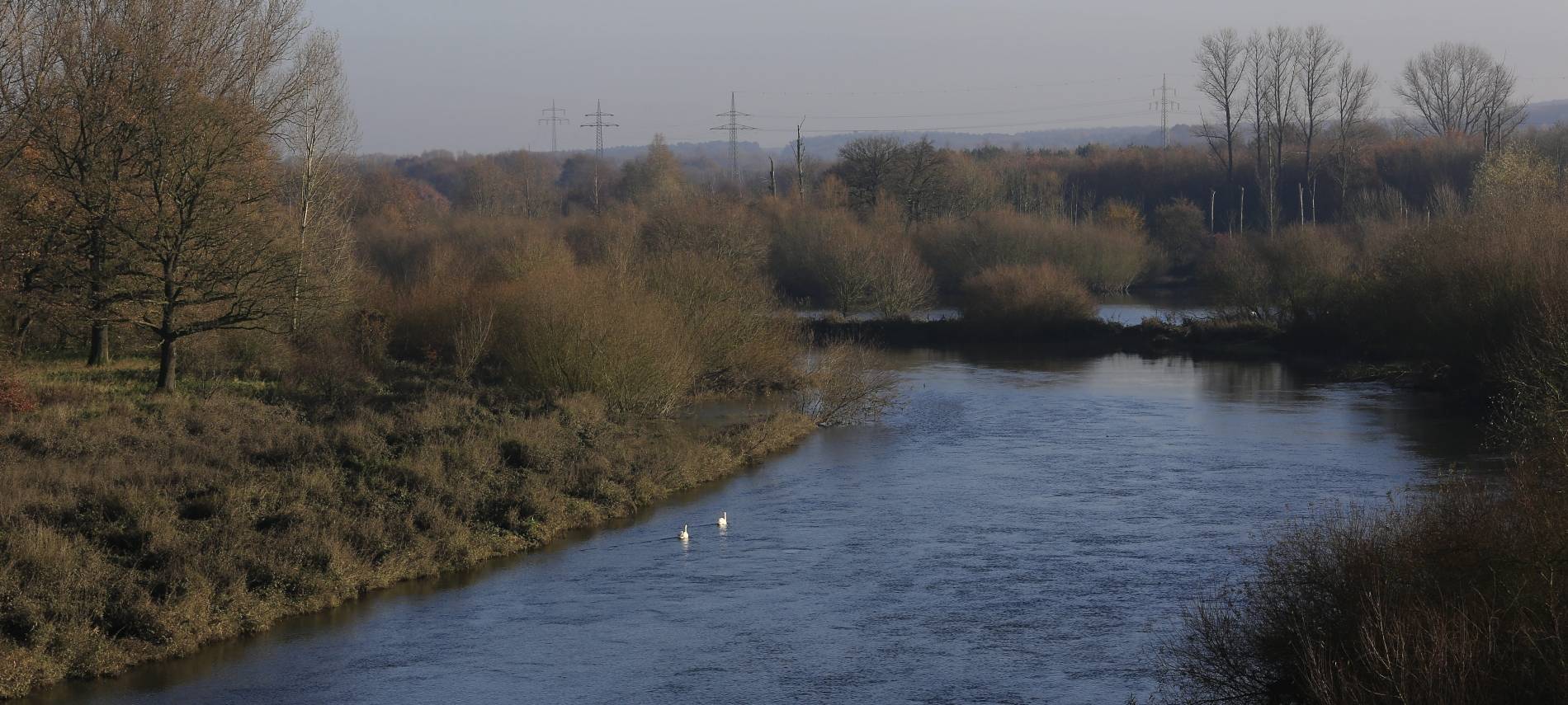 Flusspegel im Kreis viel zu niedrig