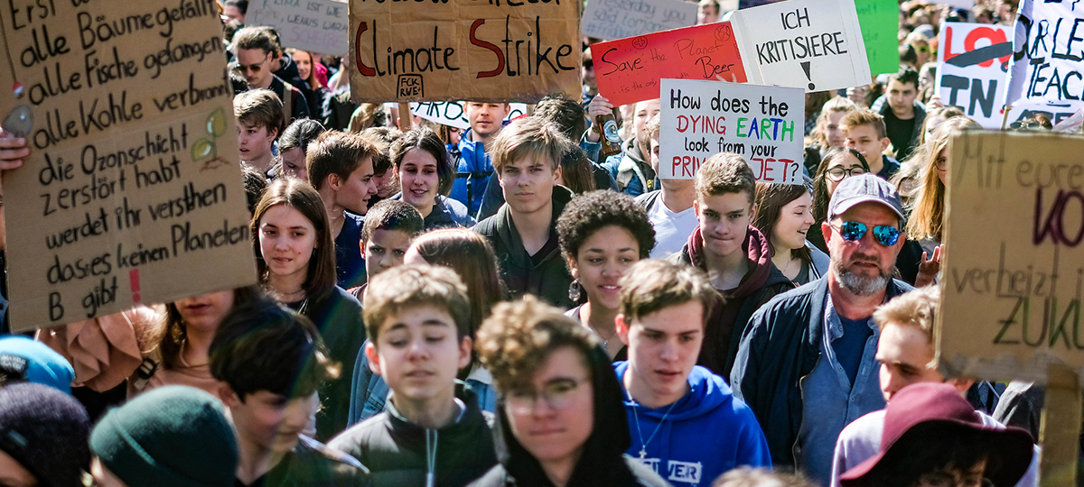 "Fridays For Future" gehen wieder auf die Straße