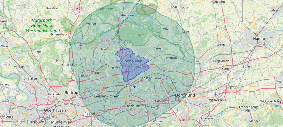 Eilantrag gegen die 15-Kilometer-Regel
