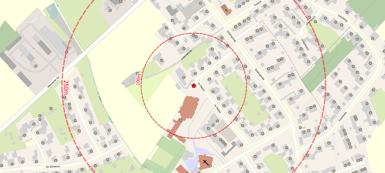 Weltkriegsbombe in Altendorf-Ulfkotte muss gesprengt werden