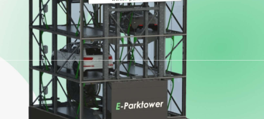 Einweihung von Europas erstem E-Parktower