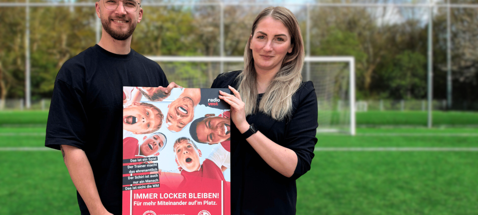 Immer locker bleiben – für mehr Miteinander auf’m Platz!