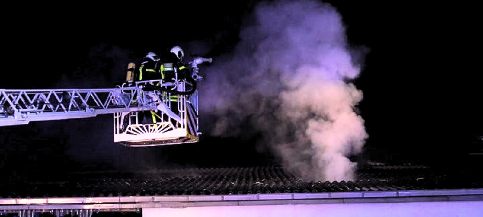 Feuer in Dorstener Gewerbegebiet