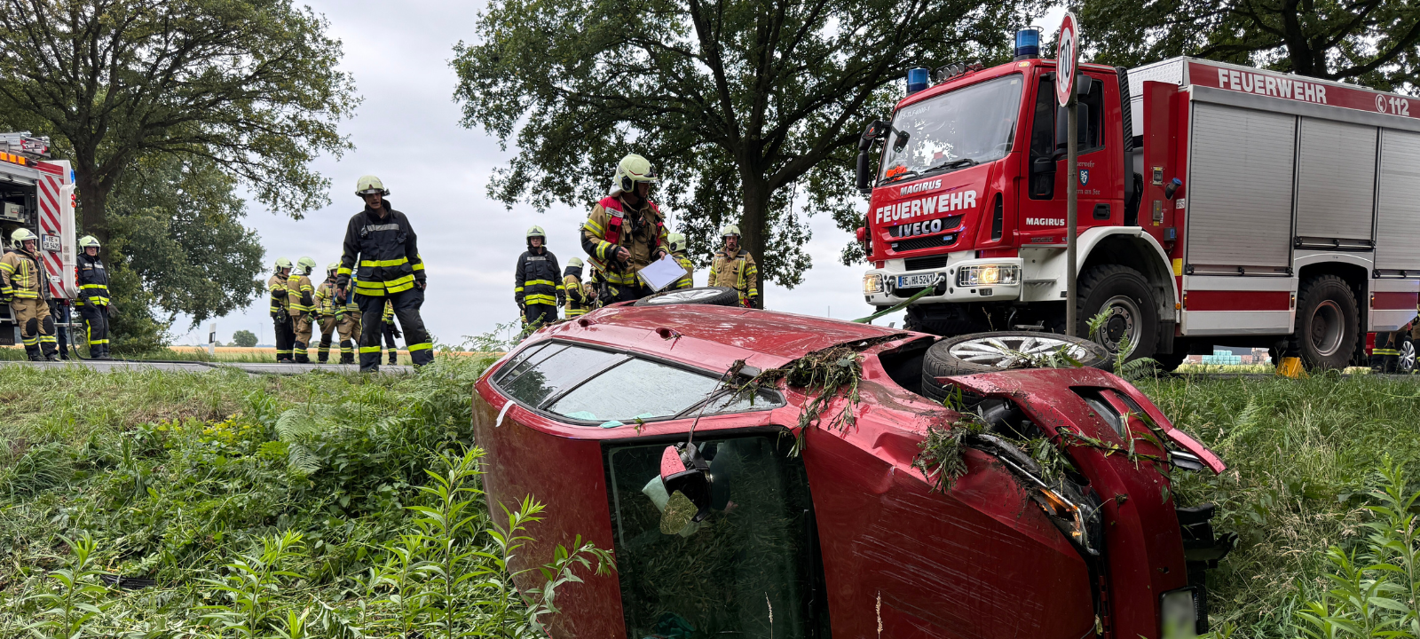 Schwerverletzte bei Unfall in Haltern