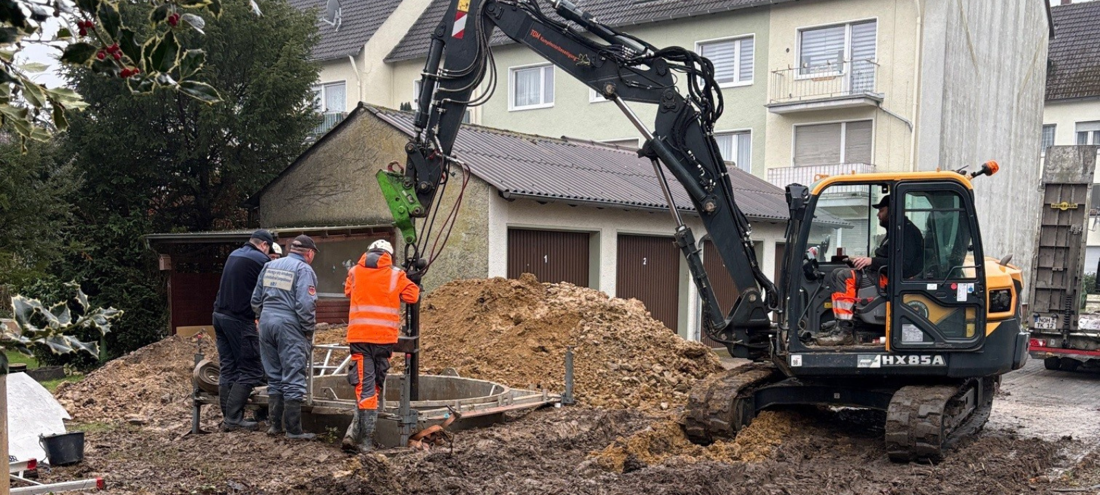 Blindgänger auf der Bülowstraße in Datteln gefunden