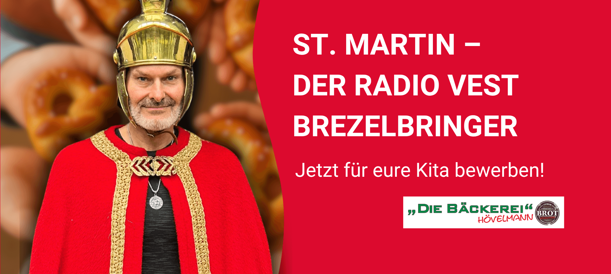 St. Martin ist unser Brezelbringer.