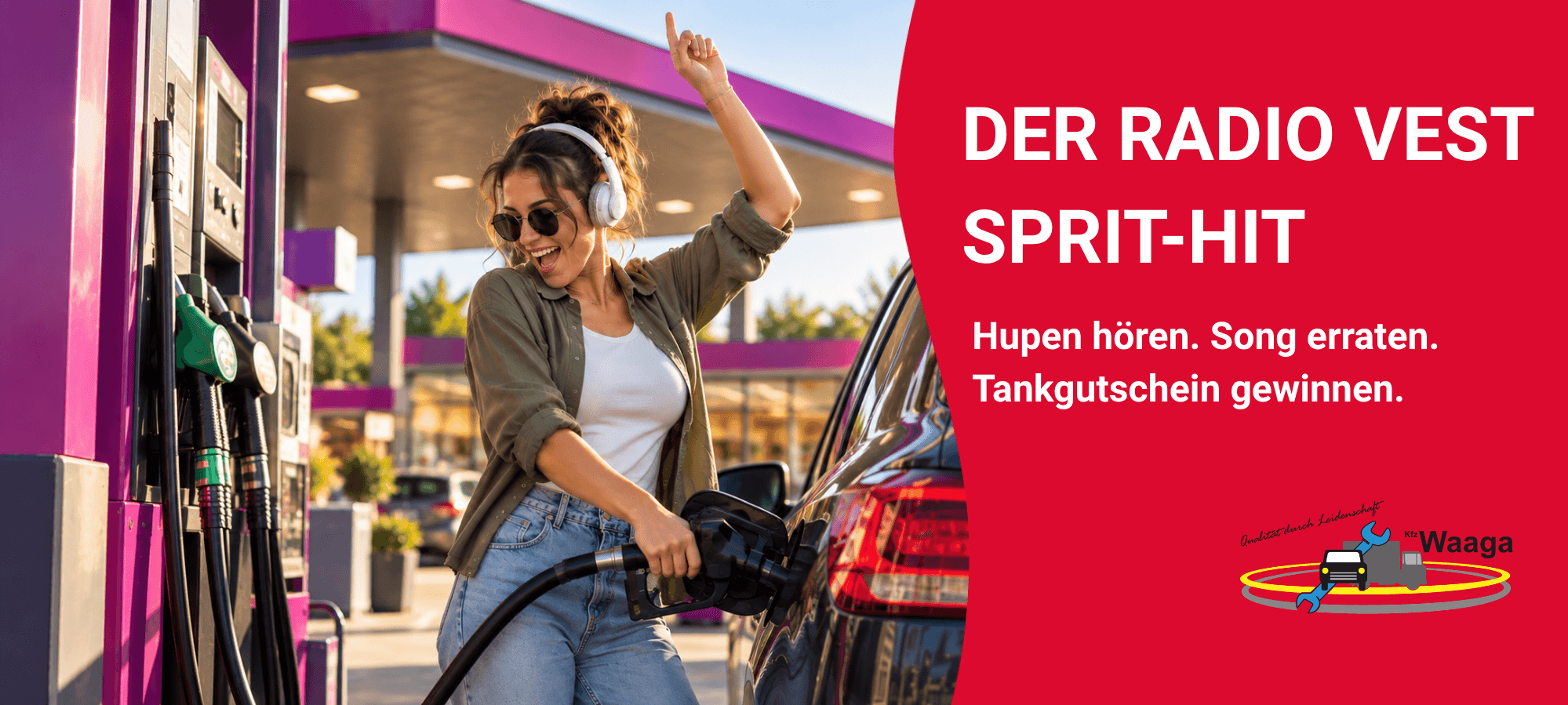 100 Euro für eure nächste Tankfüllung.
