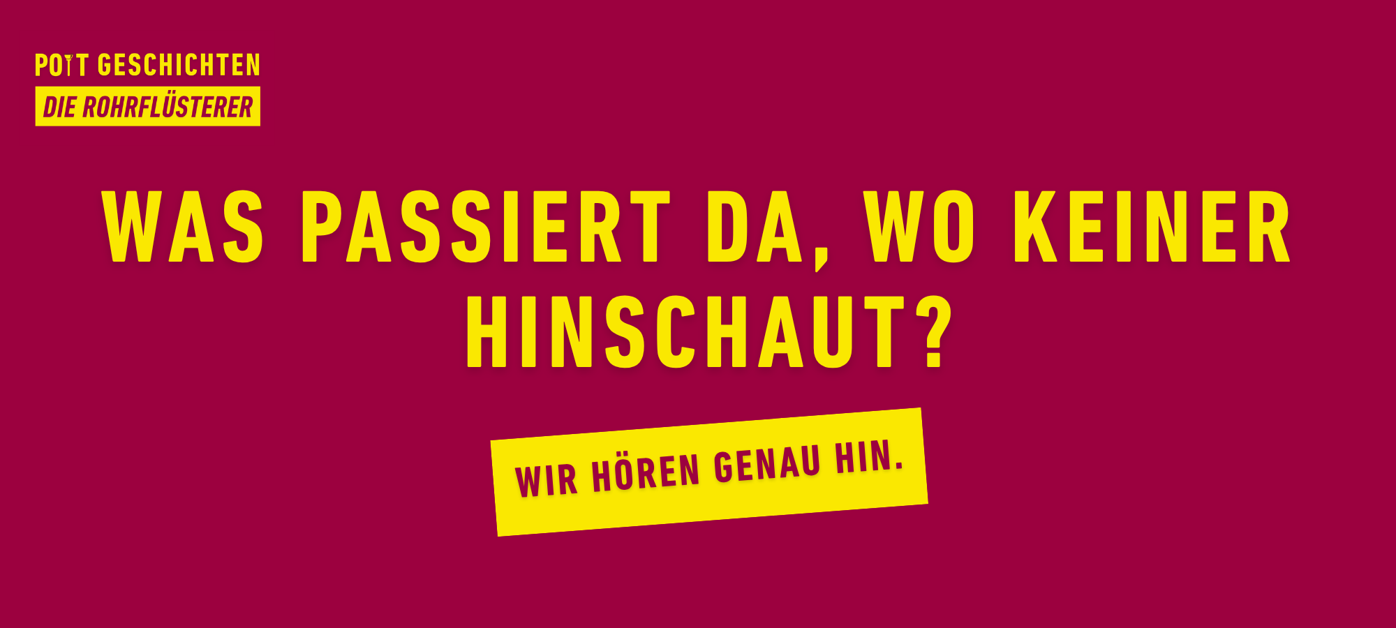 Pott Geschichten - Die Rohrflüsterer Podcast