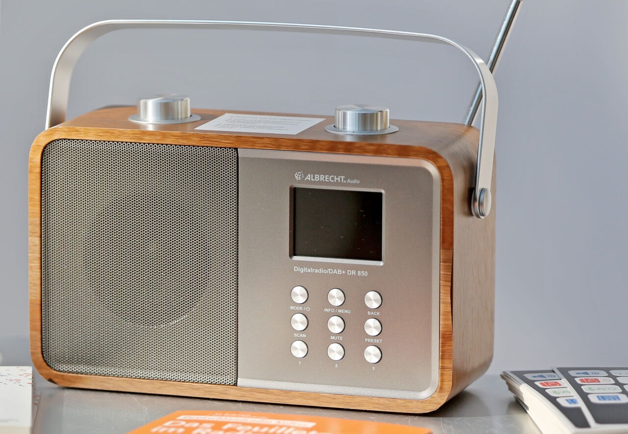 Ein Radio mit Digitalempfang.