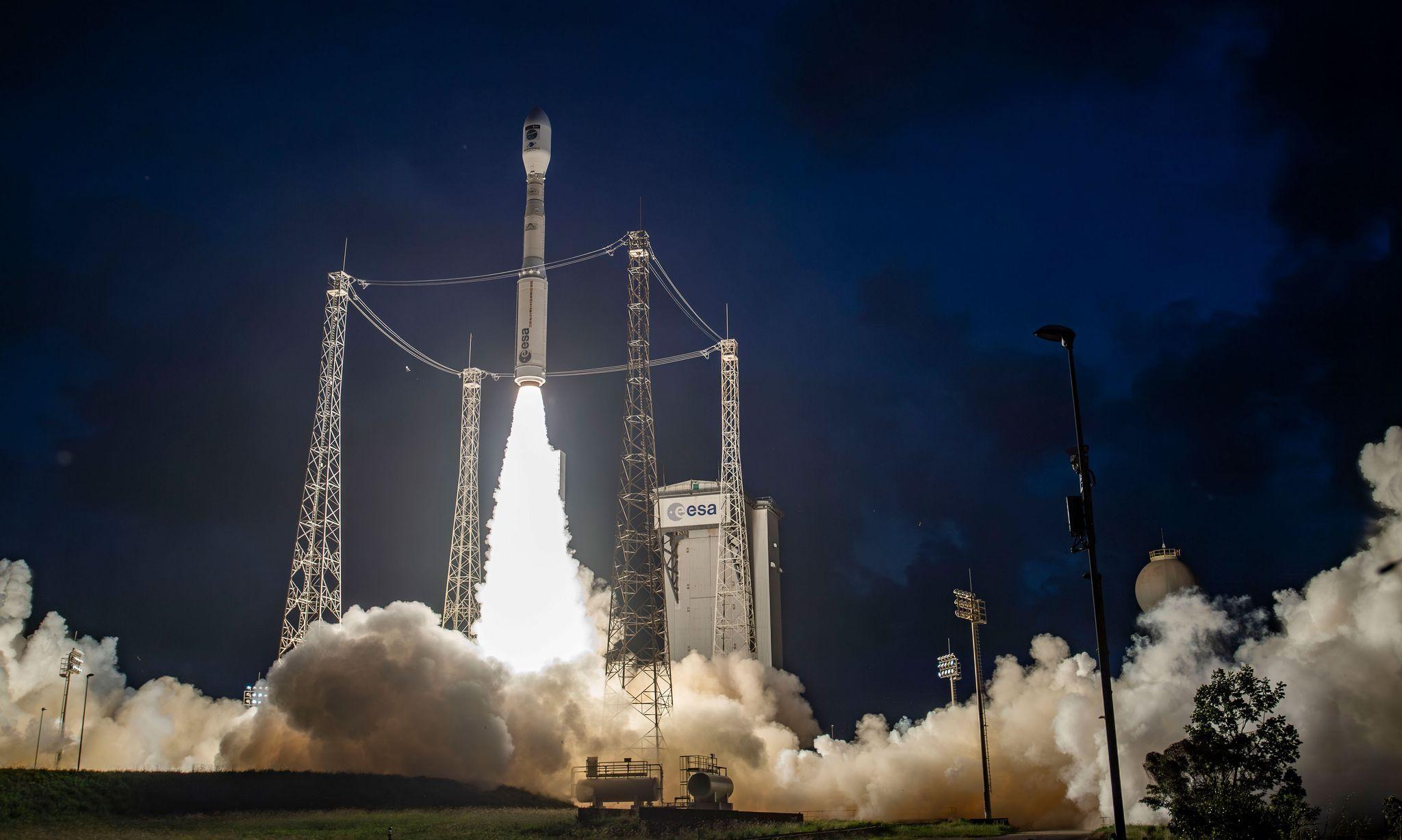 Start der europäischen Vega C Rakete